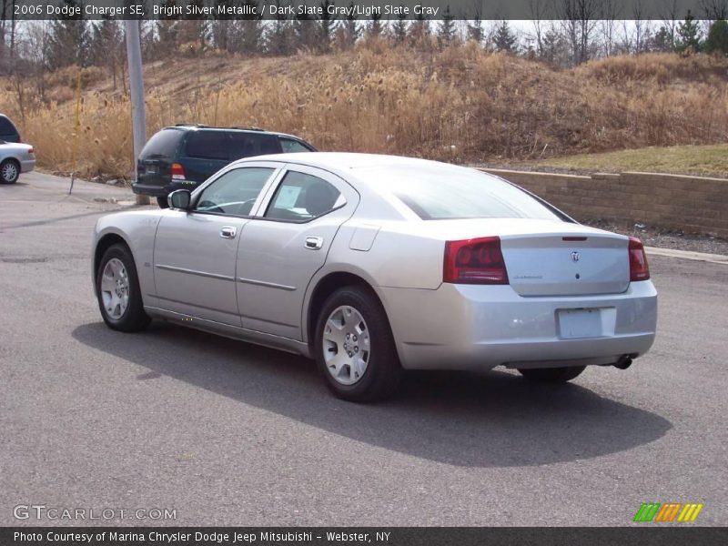 Bright Silver Metallic / Dark Slate Gray/Light Slate Gray 2006 Dodge Charger SE