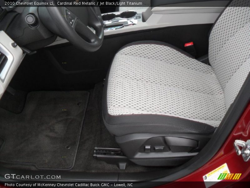 Cardinal Red Metallic / Jet Black/Light Titanium 2010 Chevrolet Equinox LS