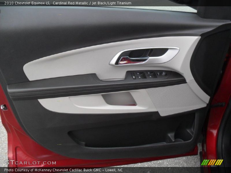 Cardinal Red Metallic / Jet Black/Light Titanium 2010 Chevrolet Equinox LS