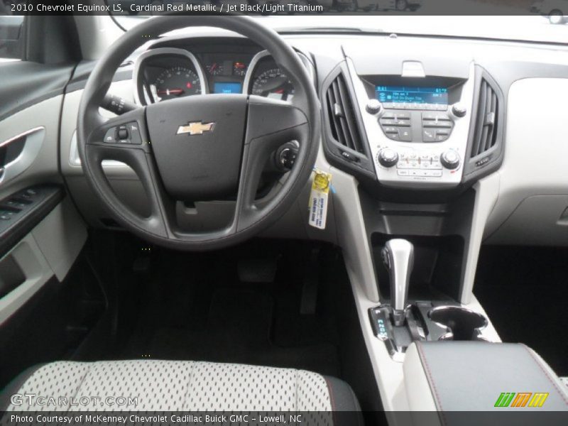 Cardinal Red Metallic / Jet Black/Light Titanium 2010 Chevrolet Equinox LS