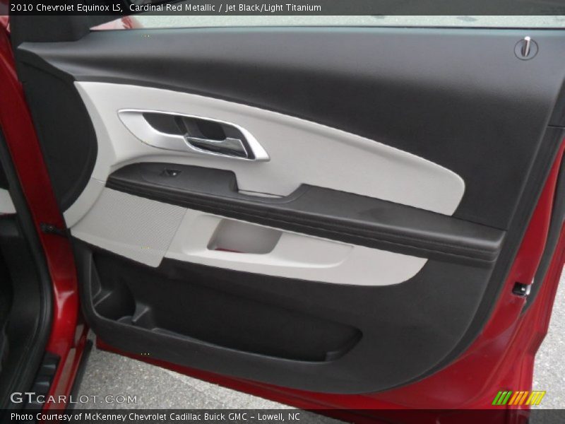 Cardinal Red Metallic / Jet Black/Light Titanium 2010 Chevrolet Equinox LS