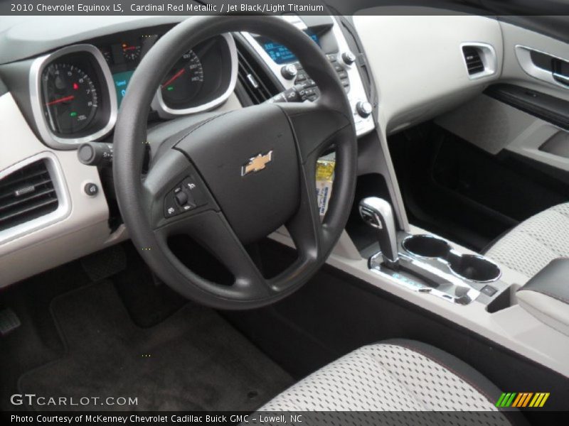 Cardinal Red Metallic / Jet Black/Light Titanium 2010 Chevrolet Equinox LS