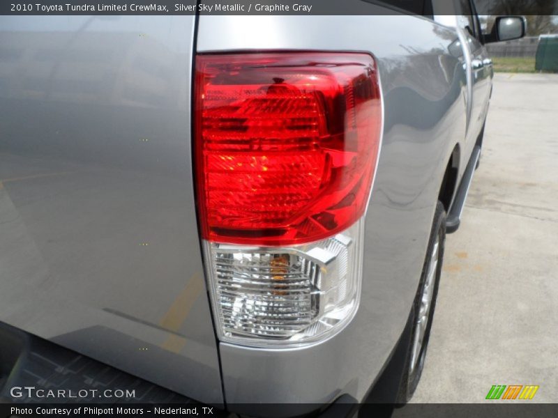 Silver Sky Metallic / Graphite Gray 2010 Toyota Tundra Limited CrewMax