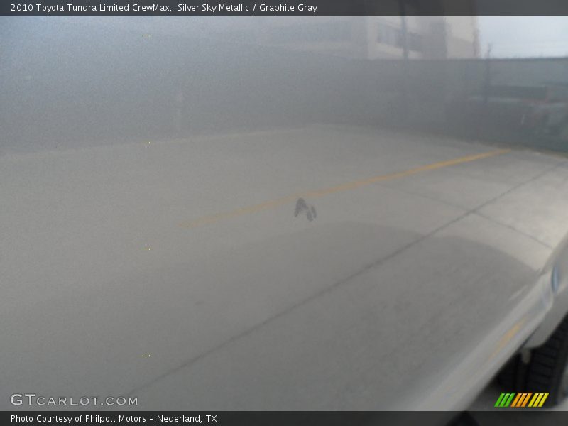 Silver Sky Metallic / Graphite Gray 2010 Toyota Tundra Limited CrewMax