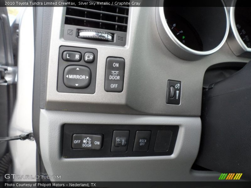 Controls of 2010 Tundra Limited CrewMax