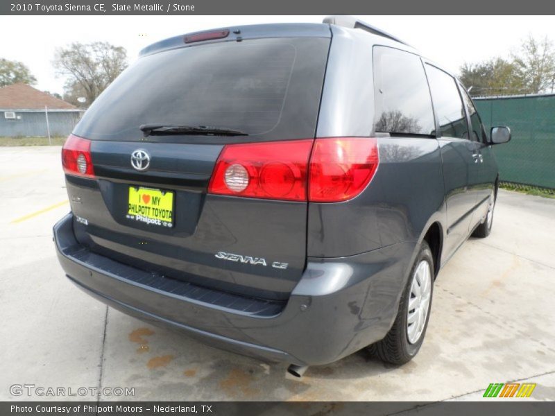Slate Metallic / Stone 2010 Toyota Sienna CE