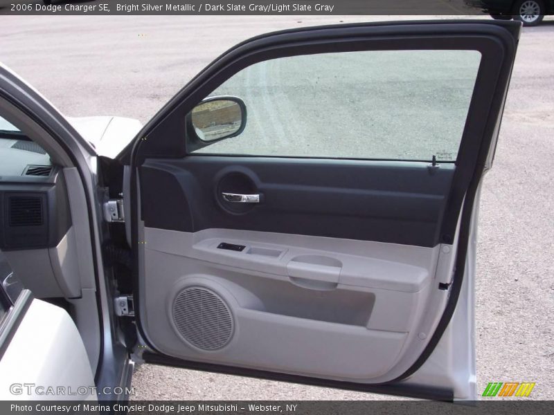 Bright Silver Metallic / Dark Slate Gray/Light Slate Gray 2006 Dodge Charger SE