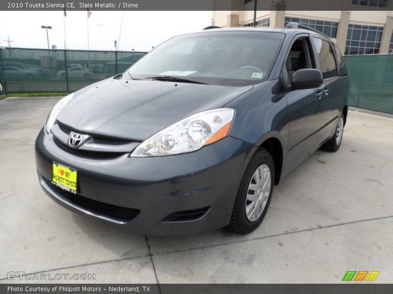 Slate Metallic / Stone 2010 Toyota Sienna CE