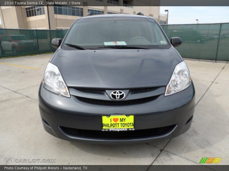 Slate Metallic / Stone 2010 Toyota Sienna CE