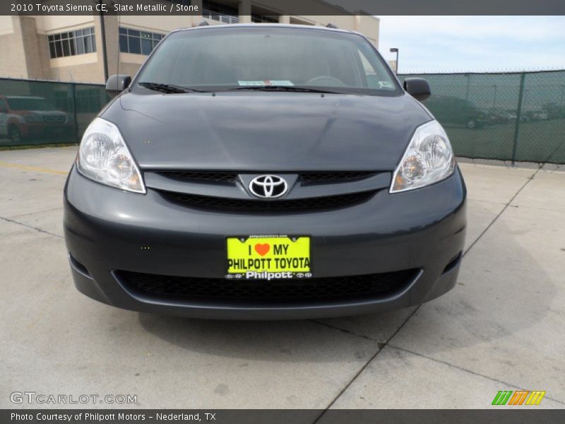 Slate Metallic / Stone 2010 Toyota Sienna CE