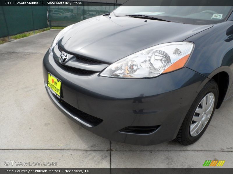 Slate Metallic / Stone 2010 Toyota Sienna CE