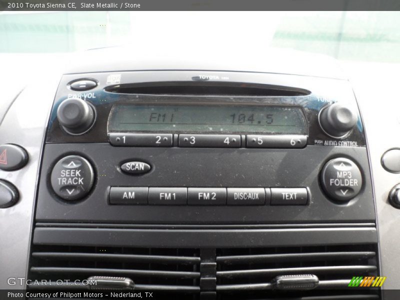 Slate Metallic / Stone 2010 Toyota Sienna CE