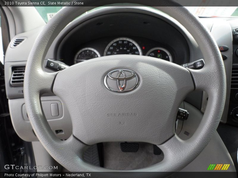 Slate Metallic / Stone 2010 Toyota Sienna CE