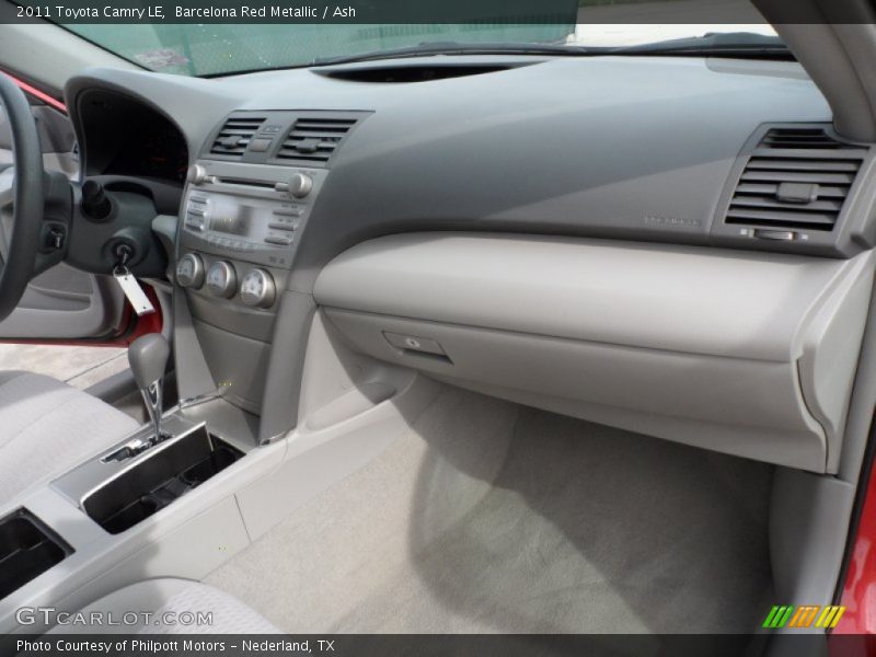 Barcelona Red Metallic / Ash 2011 Toyota Camry LE