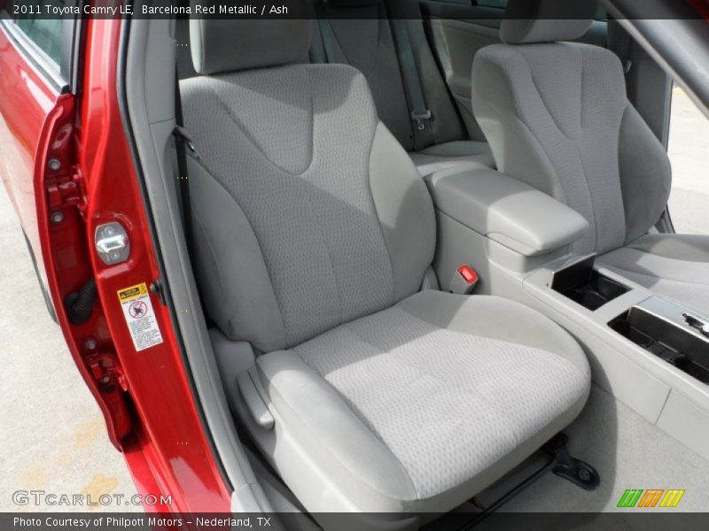 Barcelona Red Metallic / Ash 2011 Toyota Camry LE