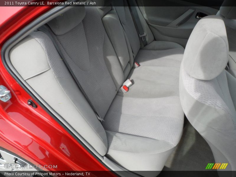Barcelona Red Metallic / Ash 2011 Toyota Camry LE