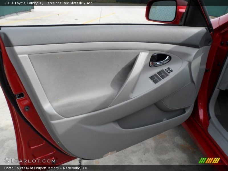 Barcelona Red Metallic / Ash 2011 Toyota Camry LE