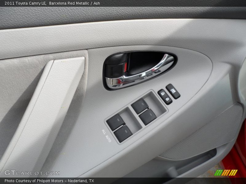 Barcelona Red Metallic / Ash 2011 Toyota Camry LE