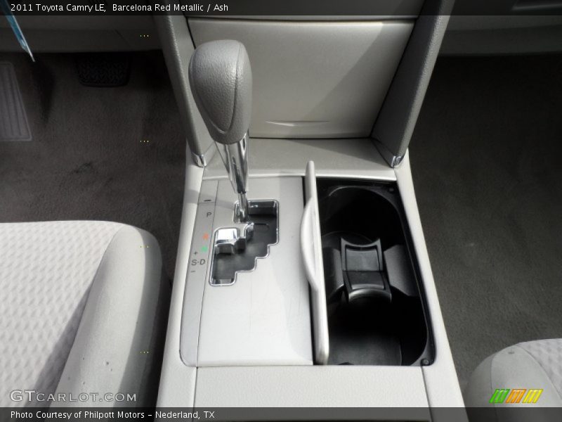 Barcelona Red Metallic / Ash 2011 Toyota Camry LE