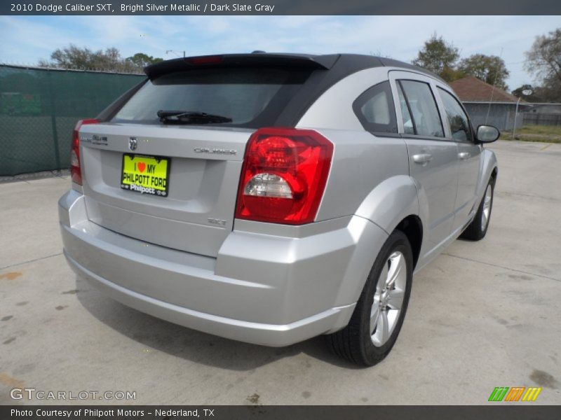 Bright Silver Metallic / Dark Slate Gray 2010 Dodge Caliber SXT