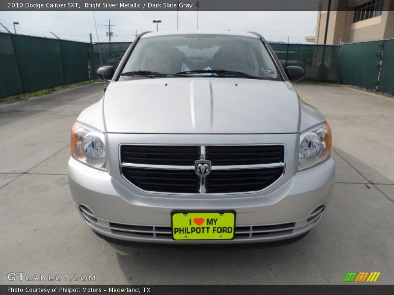 Bright Silver Metallic / Dark Slate Gray 2010 Dodge Caliber SXT