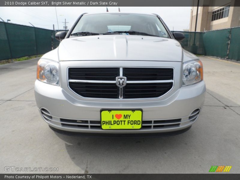 Bright Silver Metallic / Dark Slate Gray 2010 Dodge Caliber SXT