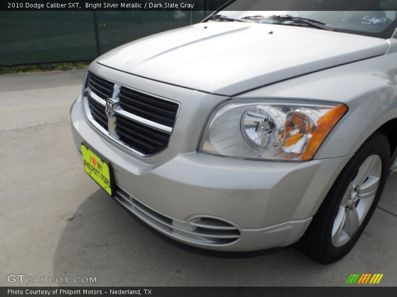 Bright Silver Metallic / Dark Slate Gray 2010 Dodge Caliber SXT