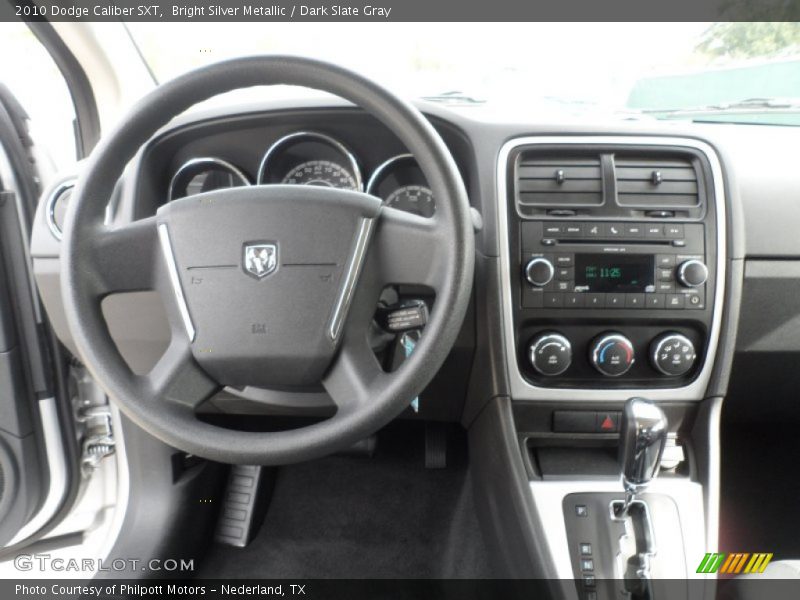 Bright Silver Metallic / Dark Slate Gray 2010 Dodge Caliber SXT