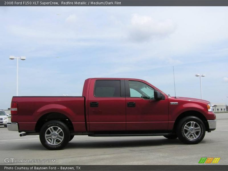 Redfire Metallic / Medium/Dark Flint 2008 Ford F150 XLT SuperCrew