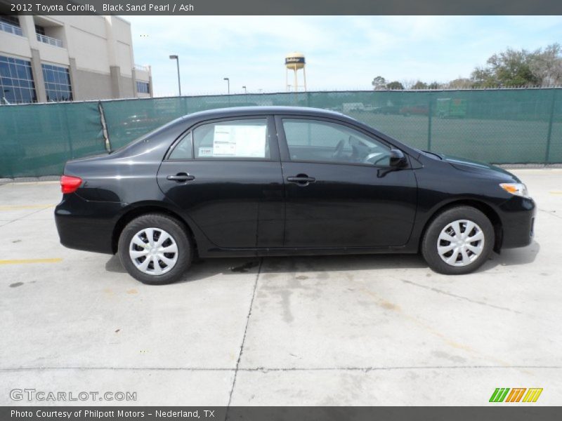 Black Sand Pearl / Ash 2012 Toyota Corolla