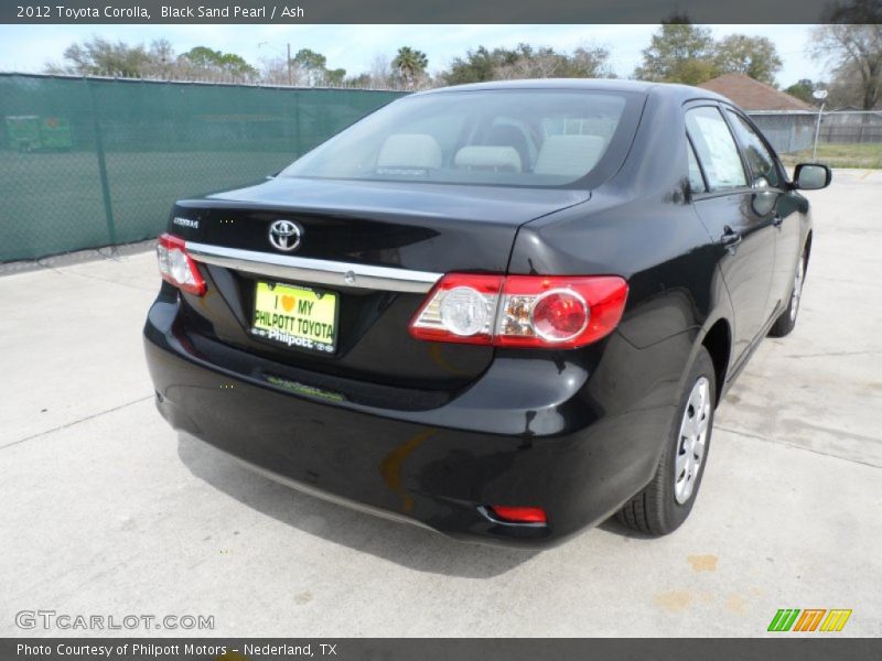 Black Sand Pearl / Ash 2012 Toyota Corolla