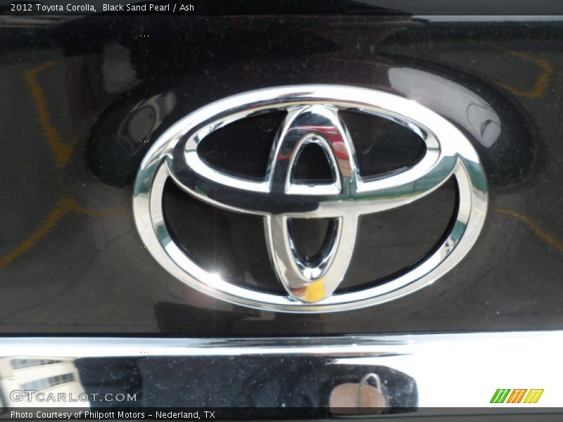 Black Sand Pearl / Ash 2012 Toyota Corolla