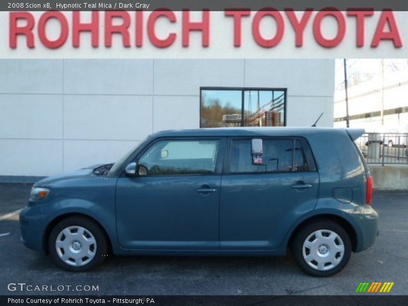 Hypnotic Teal Mica / Dark Gray 2008 Scion xB