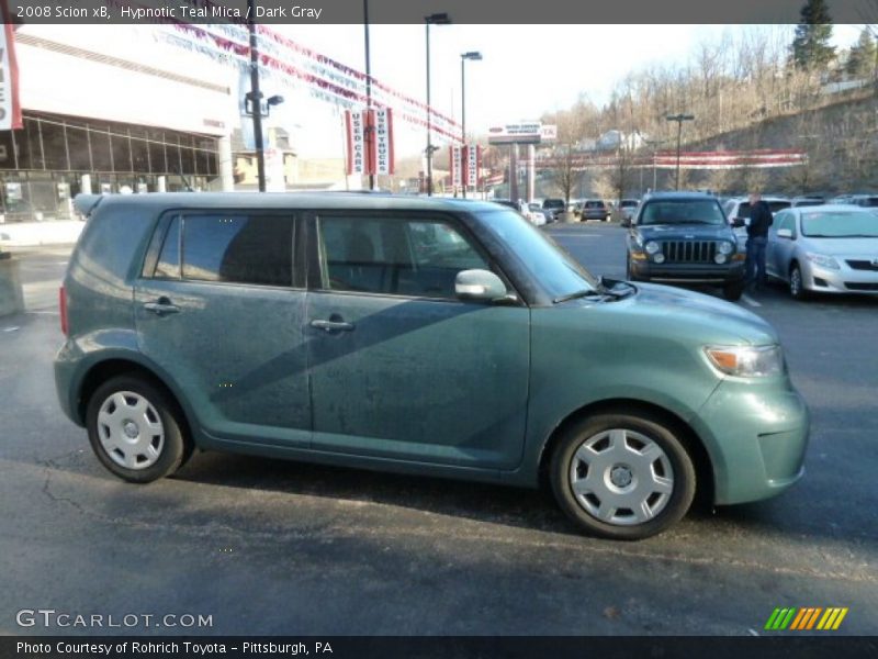 Hypnotic Teal Mica / Dark Gray 2008 Scion xB