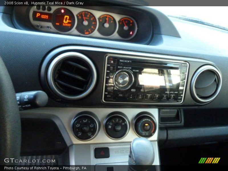 Hypnotic Teal Mica / Dark Gray 2008 Scion xB