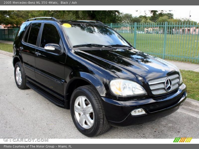 Black / Ash 2005 Mercedes-Benz ML 350 4Matic