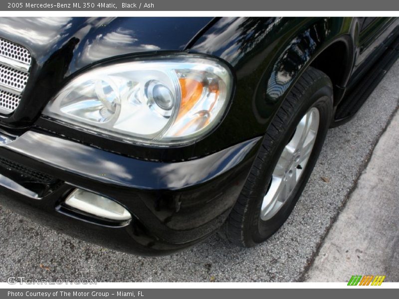 Black / Ash 2005 Mercedes-Benz ML 350 4Matic