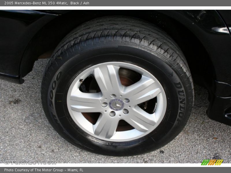 Black / Ash 2005 Mercedes-Benz ML 350 4Matic