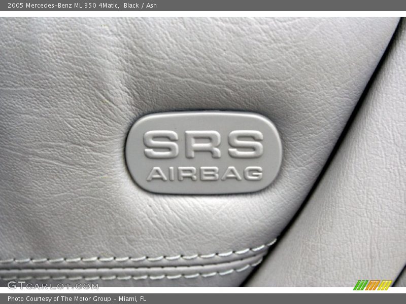 Black / Ash 2005 Mercedes-Benz ML 350 4Matic