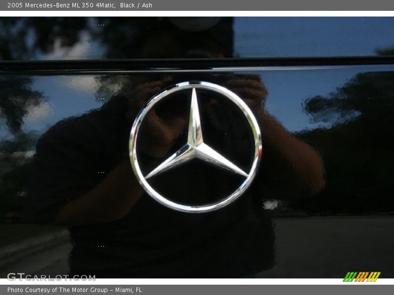 Black / Ash 2005 Mercedes-Benz ML 350 4Matic