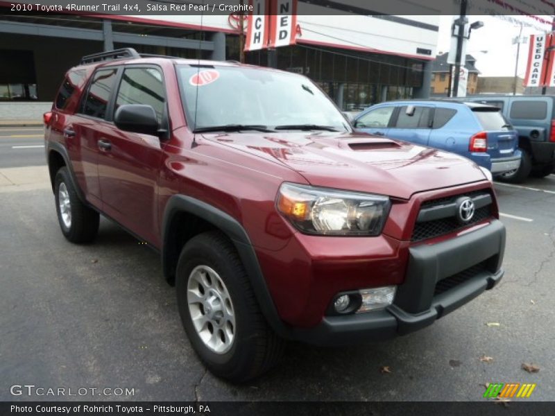 Front 3/4 View of 2010 4Runner Trail 4x4
