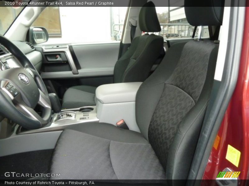 Salsa Red Pearl / Graphite 2010 Toyota 4Runner Trail 4x4