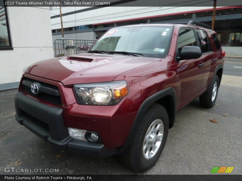 Front 3/4 View of 2010 4Runner Trail 4x4