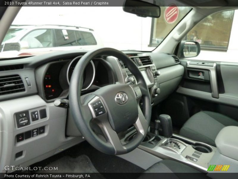 Salsa Red Pearl / Graphite 2010 Toyota 4Runner Trail 4x4