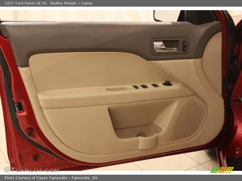 Redfire Metallic / Camel 2007 Ford Fusion SE V6