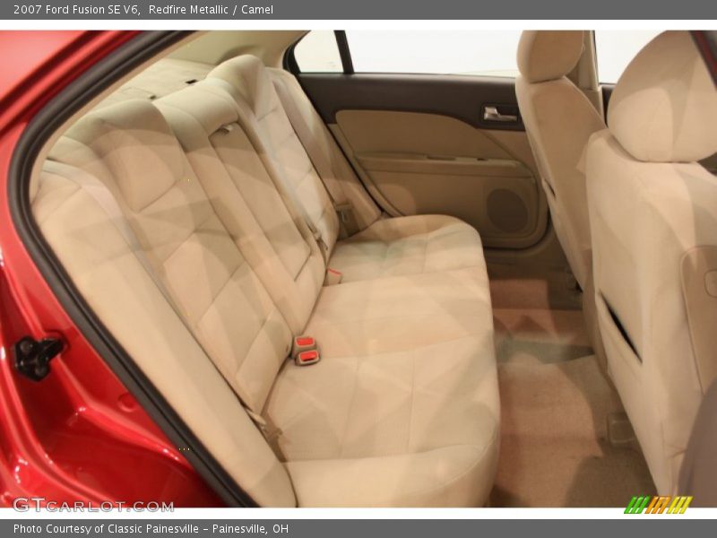 Redfire Metallic / Camel 2007 Ford Fusion SE V6