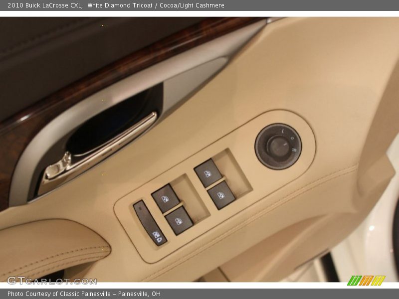White Diamond Tricoat / Cocoa/Light Cashmere 2010 Buick LaCrosse CXL