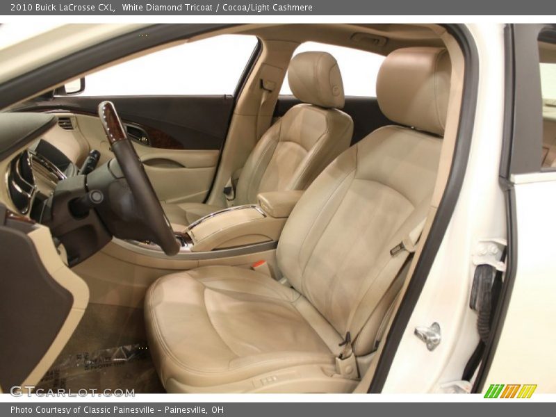 White Diamond Tricoat / Cocoa/Light Cashmere 2010 Buick LaCrosse CXL