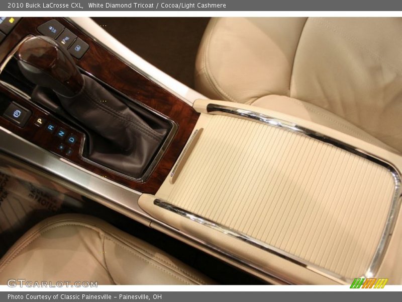 White Diamond Tricoat / Cocoa/Light Cashmere 2010 Buick LaCrosse CXL