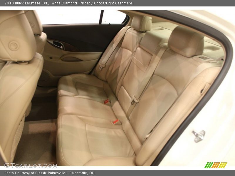 White Diamond Tricoat / Cocoa/Light Cashmere 2010 Buick LaCrosse CXL